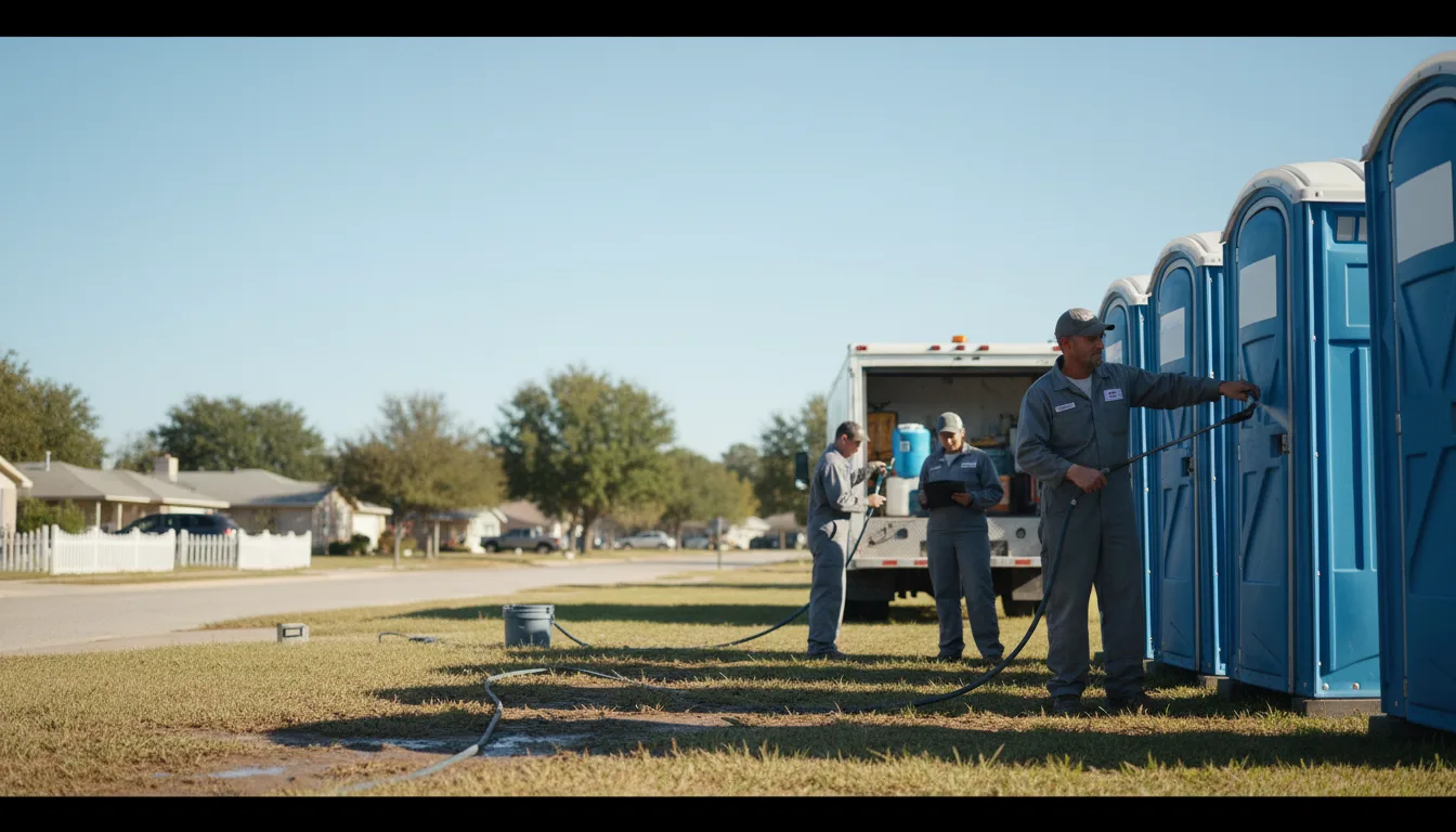Long-Term Portable Toilet Rental in Fort Laramie, WY near me